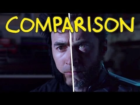 X-Men: Days of Future Past Trailer - Homemade Side by Side Comparison