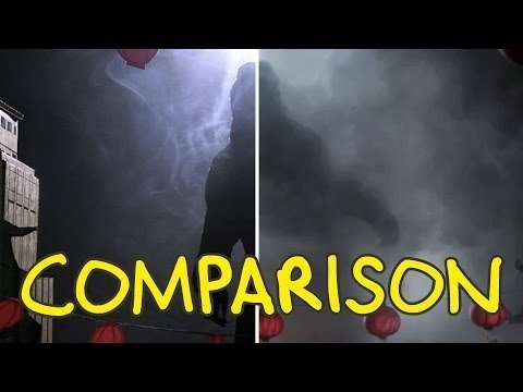 Godzilla Trailer - Homemade Side by Side Comparison