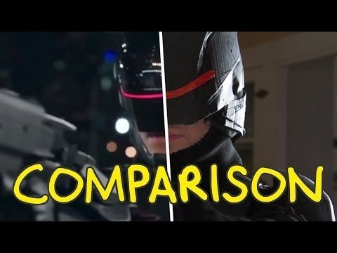 ROBOCOP TRAILER - Homemade Side by Side Comparison