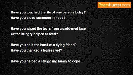 Lone Dog - Touching Lives