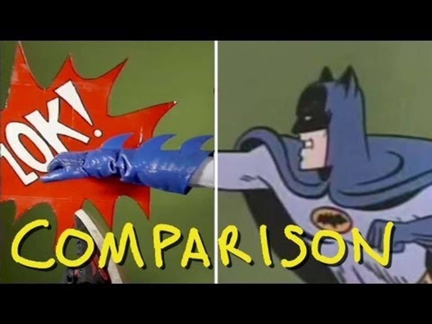 Batman 1966 TV Show Intro - Homemade (Comparison) - video Dailymotion