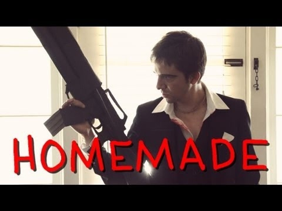 Scarface - "Say Hello To My Little Friend" - Homemade