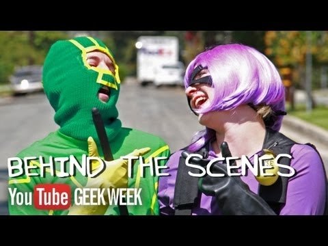 Kick-Ass Saves Hit Girl - Homemade (Behind The Scenes) - Geek Week