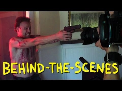 Die Hard - Death of Hans Gruber - Homemade (Behind The Scenes)