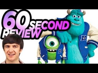 Monsters University - 60 Second Movie Review (Give or Take)