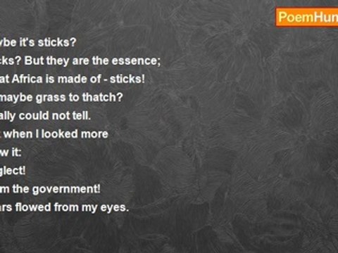 Kimani wa Mumbi - An Unfinished Mud Hut