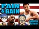 MARKY MARK & THE ROCK GET PUMPED! - PAIN & GAIN 2013 OFFICIAL TRAILER REVIEW