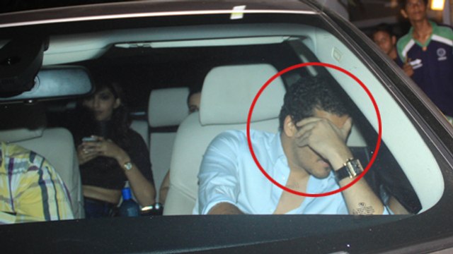 Sonam Kapoor's Boyfriend Hides His Face From Media – MUST WATCH