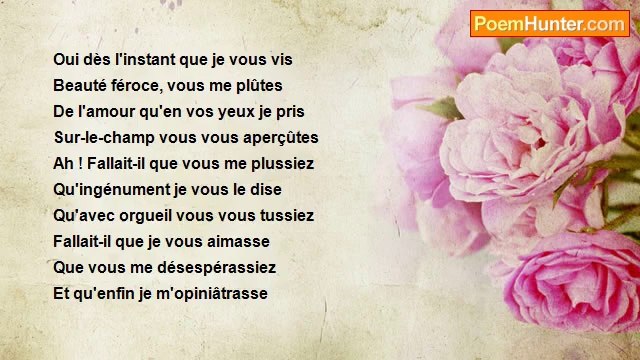 Alphonse Allais - Complainte amoureuse