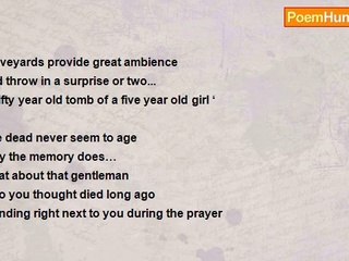 Syed Ahmed Shah - Funerals Are For The Living