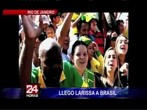 Larissa Riquelme alborota Brasil a poco del inicio del Mundial (1/2)