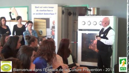 APAVC-CFIA et MFR Castelneau Chalosse 2014 - les dangers du quotidien expliqués aux plus jeunes