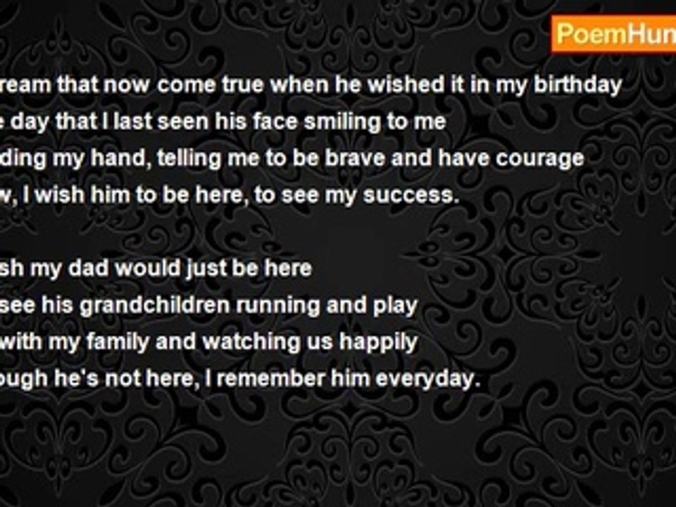 Judith Kempis - I Wish My Dad Is Here