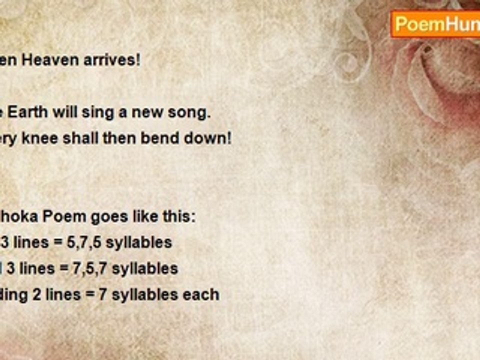 Robert Edgar Burns - Ode To Happiness