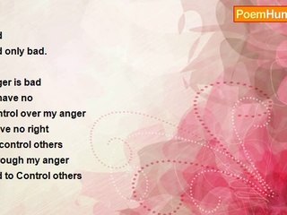 gajanan mishra - Only bad- anger is bad