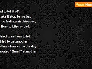 Jojoba Mansell - That Monster From My Toilet! (A Poem For Children)