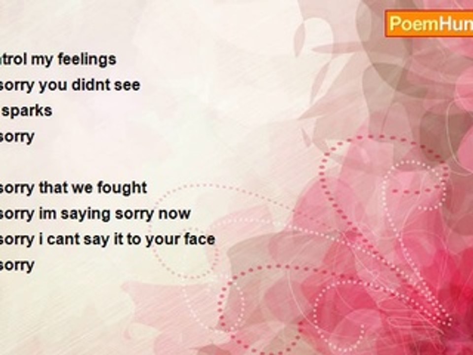 olivia whitten - I'm Sorry