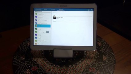 How To Use User Profiles - Samsung Galaxy Tab Pro