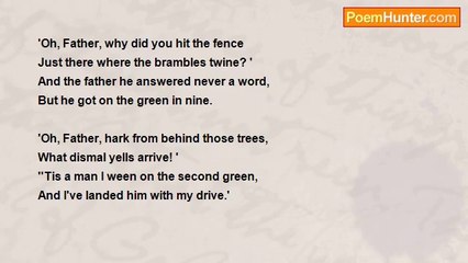 Banjo Paterson - The Wreck Of The Golfer