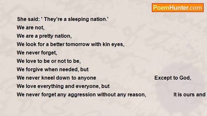MOHAMMAD SKATI - We are not a sleeping nation