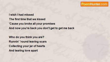 Mr LoLo Kanor - Jar of Hearts - Christina Perri