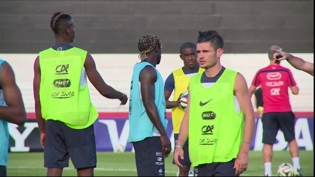 Mondial: 2e entraînement pour les Bleus