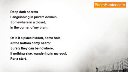 Sunil Bhatia - Deep dark secrets