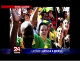 Larissa Riquelme alborota Brasil a poco del inicio del Mundial (1/2)