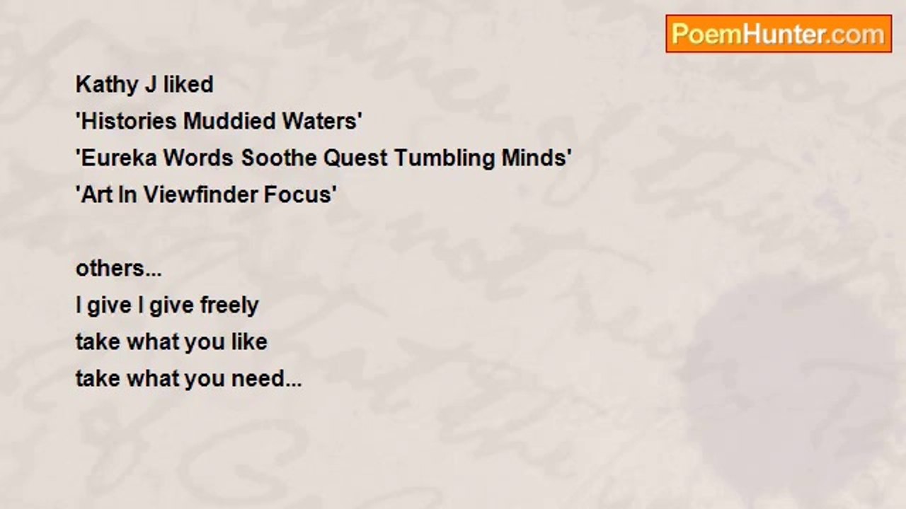 Terence G. Craddock - Take Poems You Need