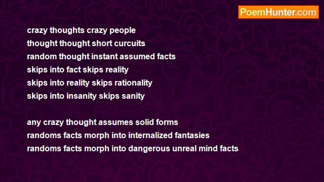 Terence G. Craddock - Short Circuit Crazy Thoughts