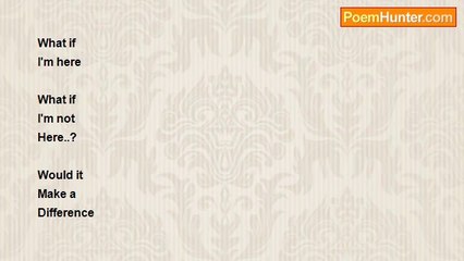 Aparna Chatterjee - > What If... >
