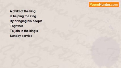 Aldo Kraas - A CHILD OF THE KING