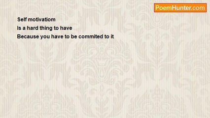 Aldo Kraas - SELF MOTIVATION