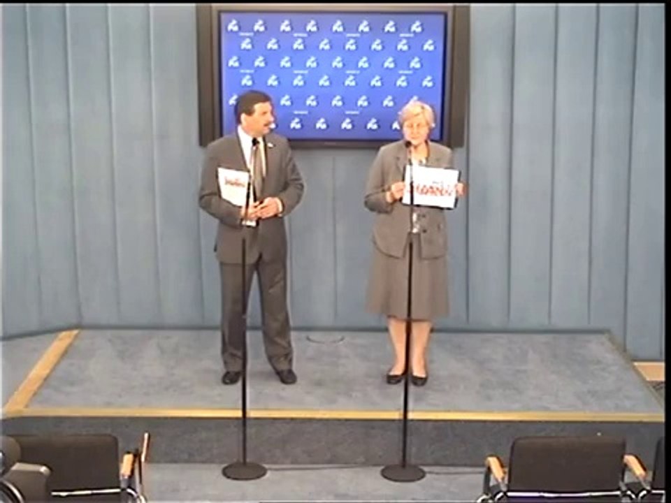 Poseł Józefa Hrynkiewicz Konferencja prasowa