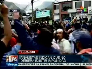 Revelan que golpe de Estado contra Correa fue planificado