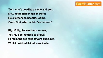 Leslie Alexis - Saved at Sea (In Memoriam Stanza)