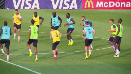 Coupe du monde 2014 : deuxième entraînement pour l'équipe de France