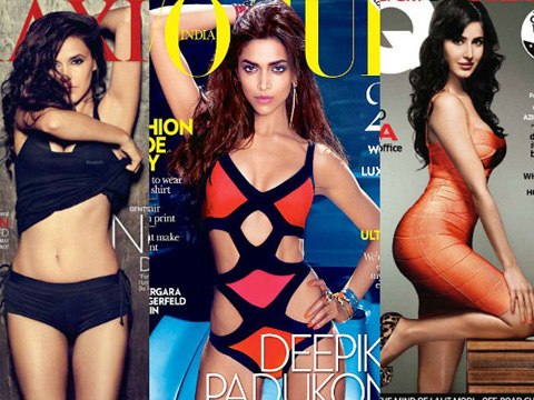 Bollywood Actresss Hotter Side On Magazine Covers