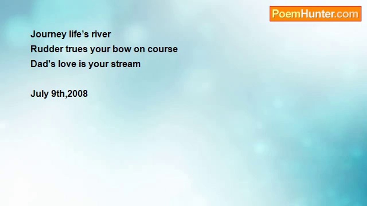 Jon Albert Zimmer - To a friend whose father died too young