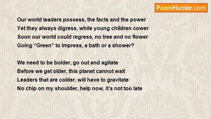 Gordon David - Going green?