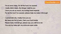 Bradley Lester - I'm so sorry baby girl