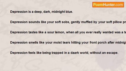 Ally Gedeke - Depression