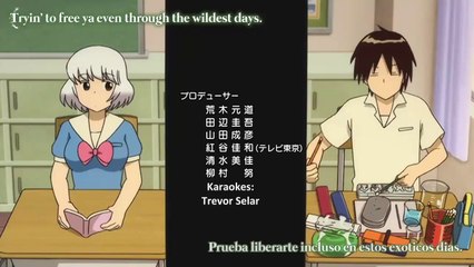 Tonari no seki-kun Ending-sub-español