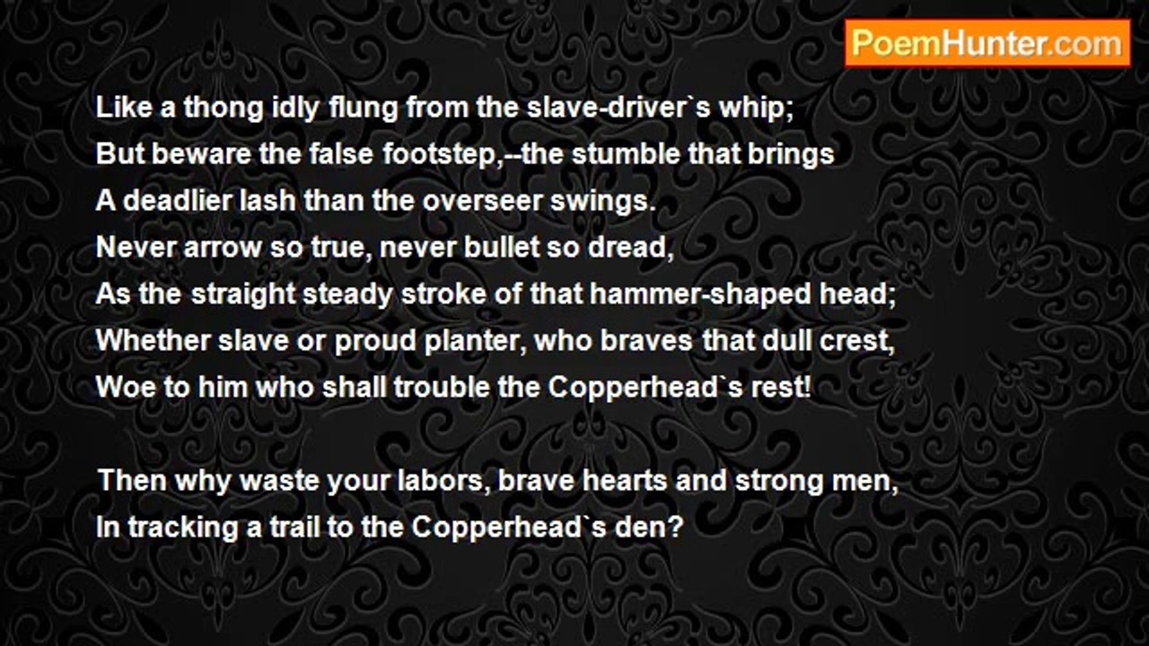 Francis Bret Harte - The Copperhead (1864)