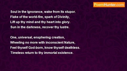 Sri Aurobindo - Soul In The Ignorance