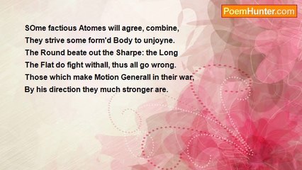 Margaret Cavendish - A warr with Atomes.