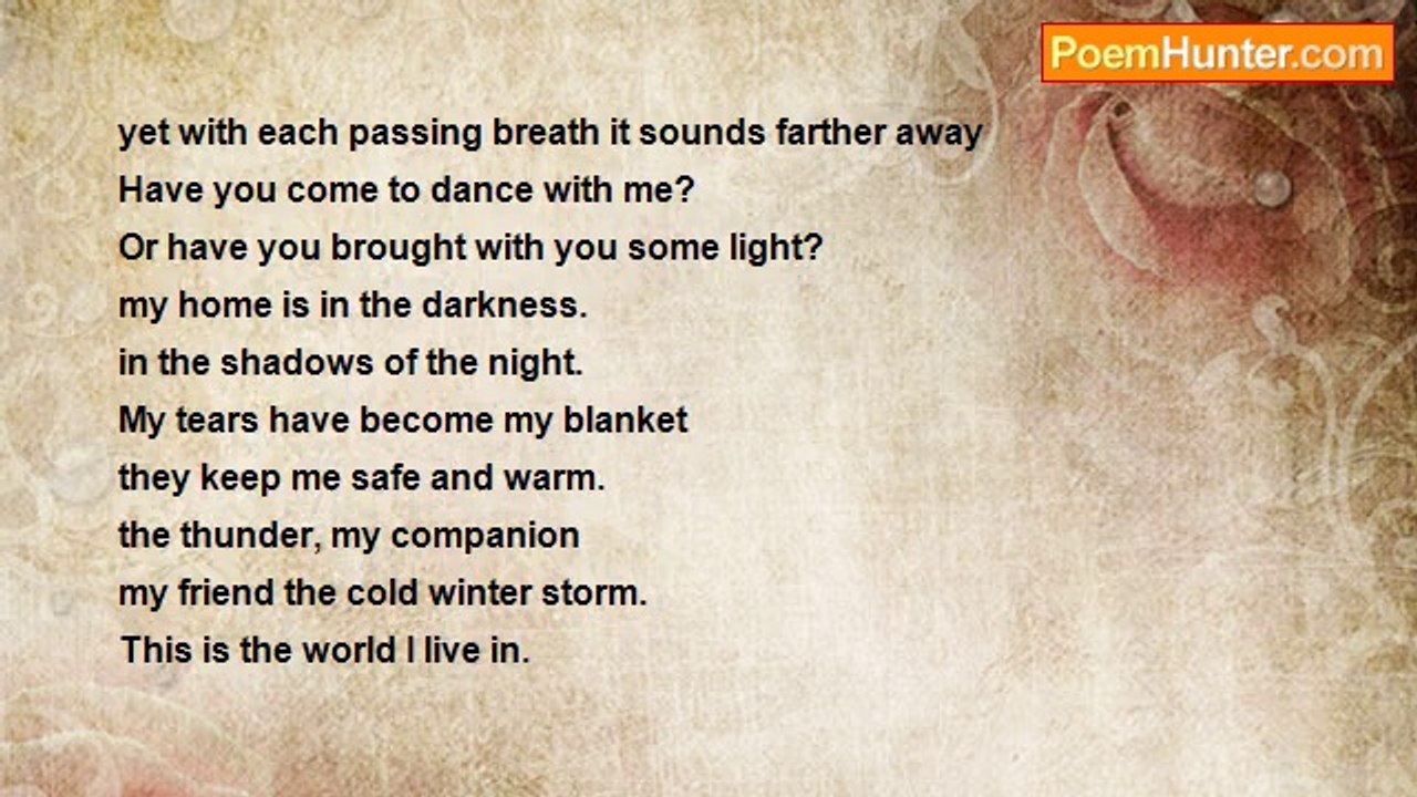 DEEP DARK SOUL POET - dance in the dark