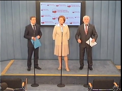 Poseł Ryszard Zbrzyzny - Konferencja prasowa