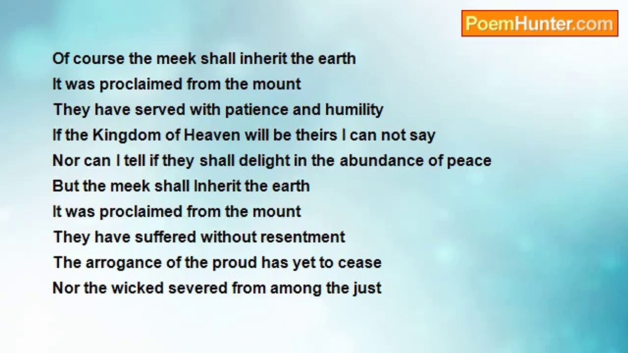 Chris Wall - Changes in Attitudes Changes in Beatitudes