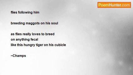 The Corporate Champs - The Hungry Tiger on His Cubicle